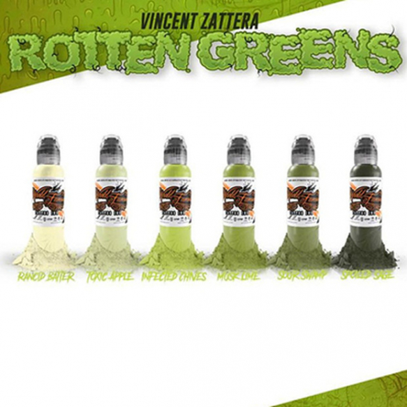 World Famous Rotten Greens Vincent Zattera Set - 6 шт