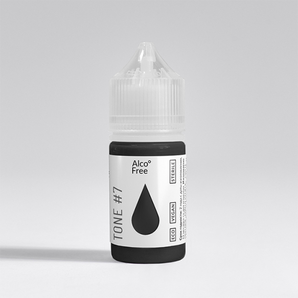 GALLERY Tattoo Ink - Grey Pastel Dark - TONE #7 30мл