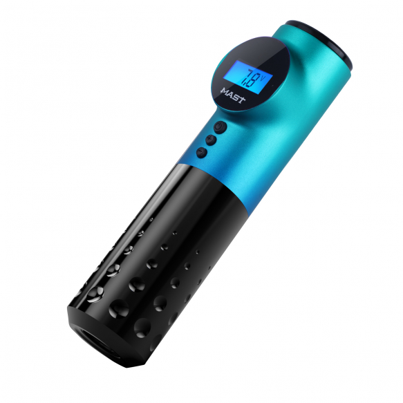 Роторная машинка MAST ARCHER Battery Pen - Sea Blue Роторная машинка MAST ARCHER Battery Pen - Sea Blue