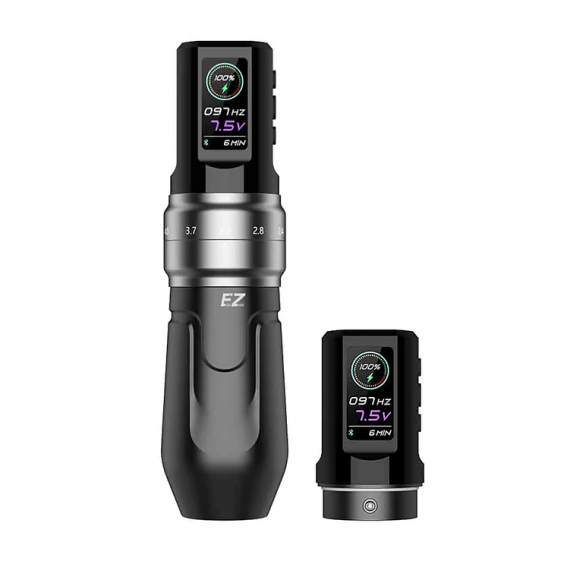 Роторная машинка EZ P3 Pro 6 Strokes - Matte Grey (с 2 аккумуляторами) Роторная машинка EZ P3 Pro 6 Strokes - Matte Grey (с 2 аккумуляторами)