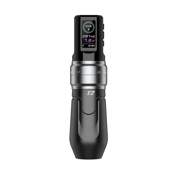 Роторная машинка EZ P3 Pro 6 Strokes - Matte Grey (с 2 аккумуляторами) Роторная машинка EZ P3 Pro 6 Strokes - Matte Grey (с 2 аккумуляторами)