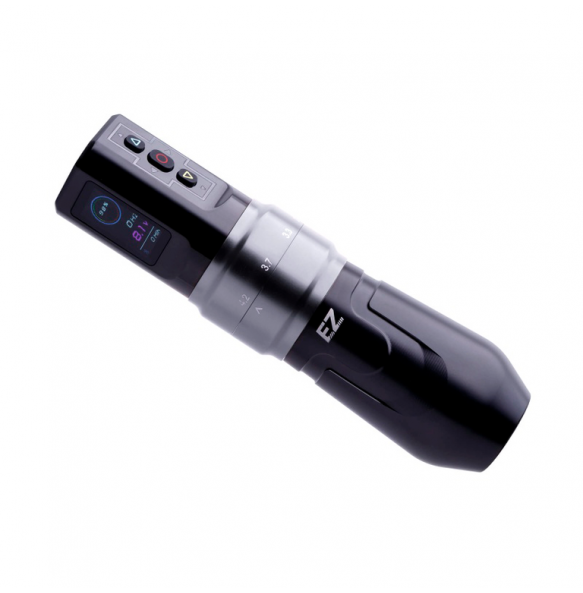 Роторная машинка EZ P3 Pro 6 Strokes - Matte Grey (с 2 аккумуляторами) Роторная машинка EZ P3 Pro 6 Strokes - Matte Grey (с 2 аккумуляторами)