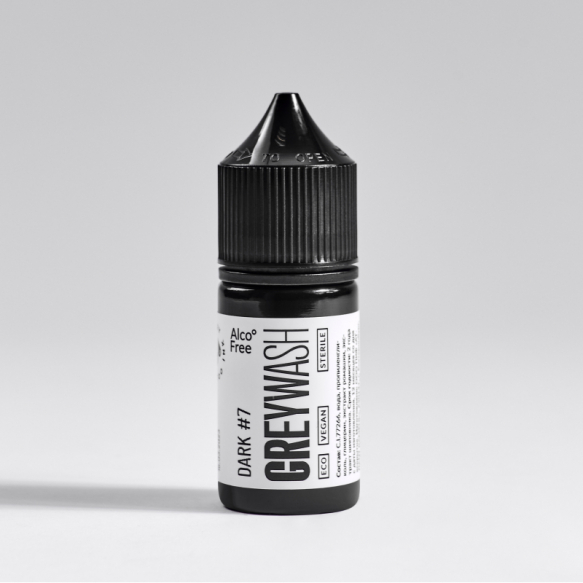 GALLERY Tattoo Ink - Greywash Classic - DARK#7 30мл GALLERY Tattoo Ink - Greywash Classic - DARK#7 30мл
