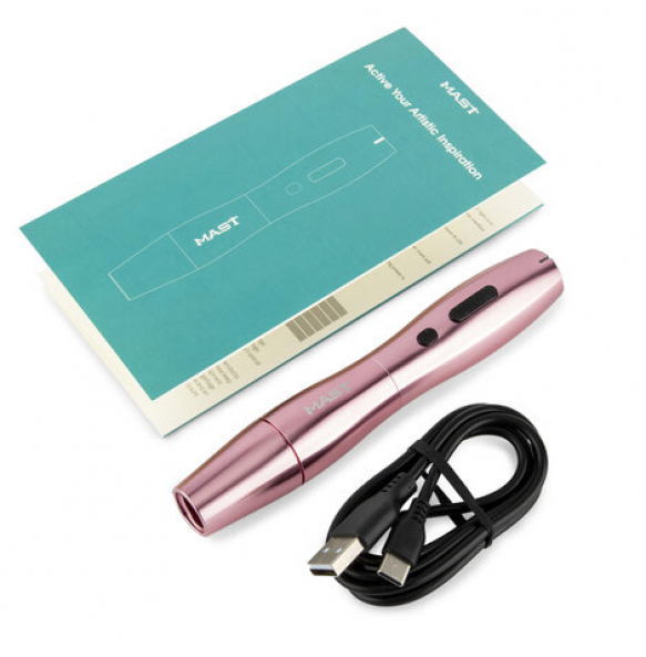Роторная машинка MAST P20 Permanent with 2.5mm Stroke (Pink) Роторная машинка MAST P20 Permanent with 2.5mm Stroke (Pink)