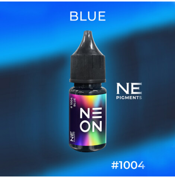 Неоновый пигмент NE ON "Blue" #1004 10 мл