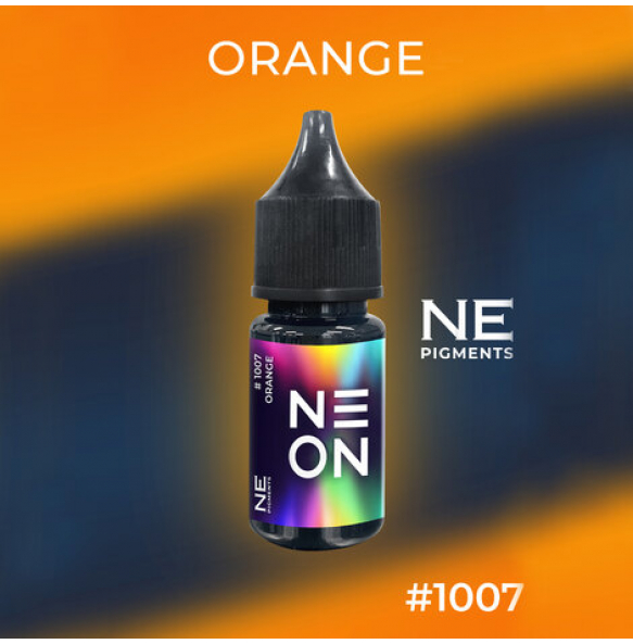 Неоновый пигмент NE ON "Orange" #1007 10 мл
