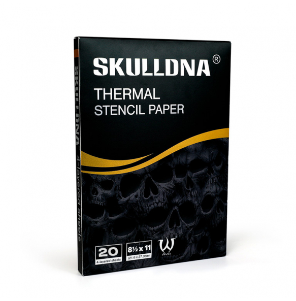 Трансферная бумага для термо перевода AVA SKULLDNA Thermal Stenсil Paper - 20 листов