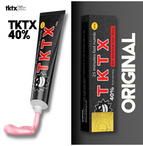 TKTX BLACK 40% - охлаждающий крем 10г TKTX BLACK 40% - охлаждающий крем 10г