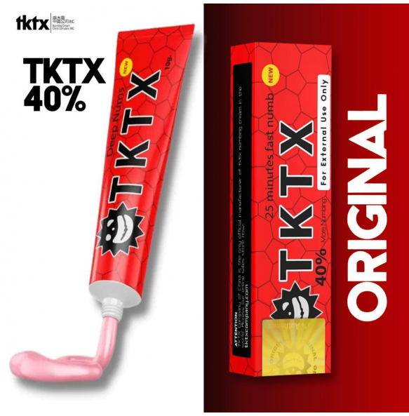 TKTX RED 40% - охлаждающий крем 10г TKTX RED 40% - охлаждающий крем 10г