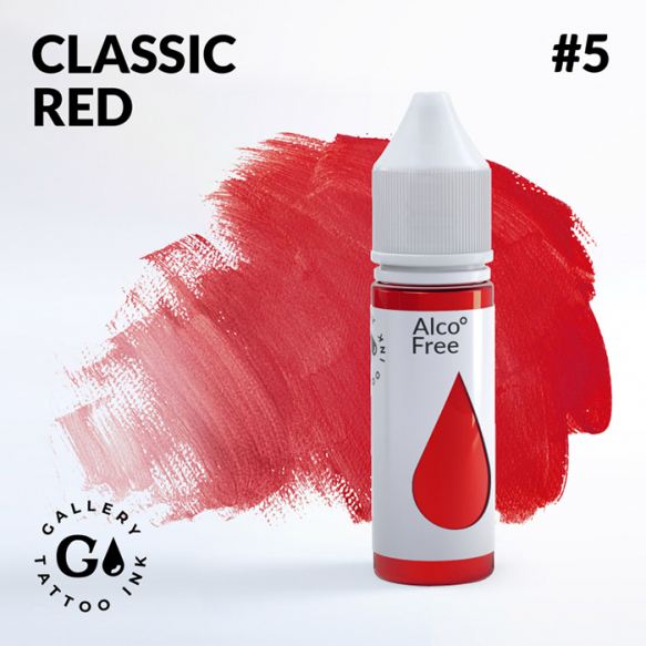 GALLERY Tattoo Ink - #5 Classic Red 50 мл