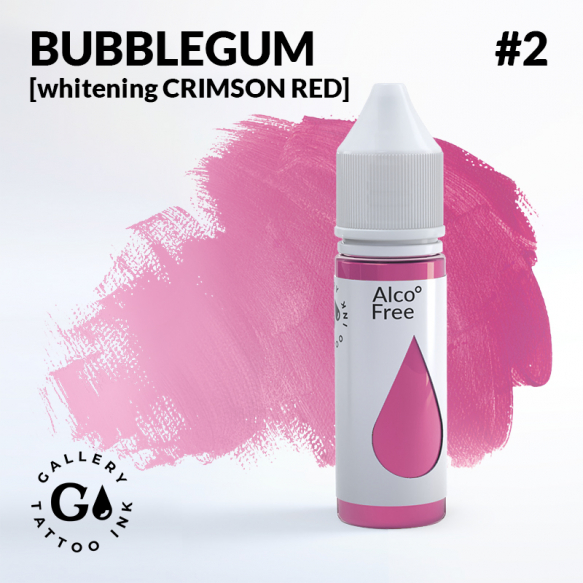GALLERY Tattoo Ink - #2 Bubblegum 30 мл