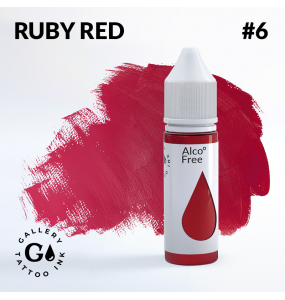 GALLERY Tattoo Ink - #6 Ruby Red 15 мл