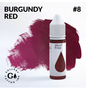 GALLERY Tattoo Ink - #8 Burgundy Red 30 мл