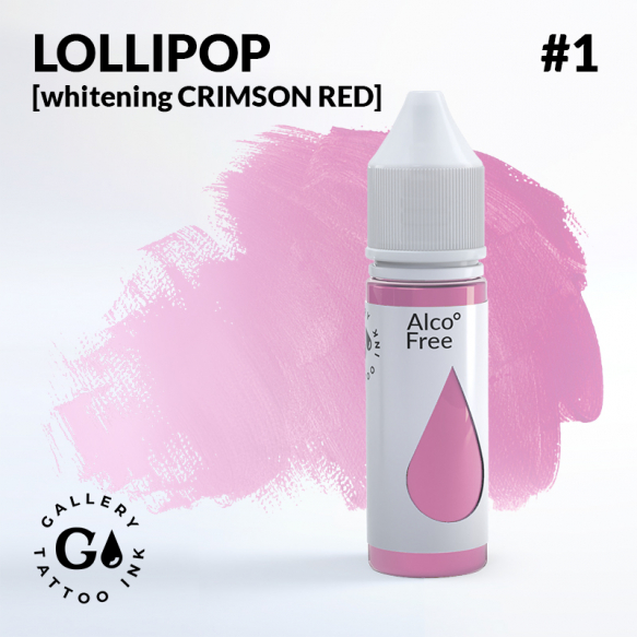 GALLERY Tattoo Ink - #1 Lollipop 10 мл GALLERY Tattoo Ink - #1 Lollipop 10 мл