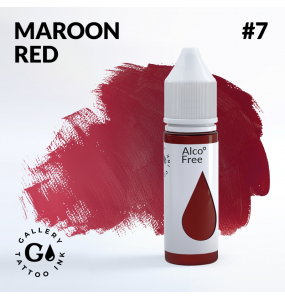 GALLERY Tattoo Ink - #7 Maroon Red 15 мл