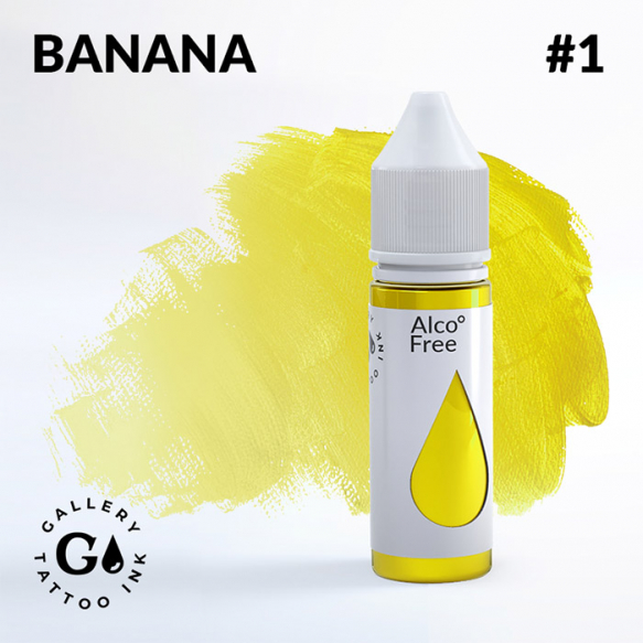 GALLERY Tattoo Ink - #1 Banana 30 мл