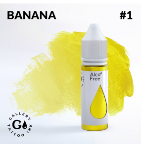 GALLERY Tattoo Ink - #1 Banana 10 мл
