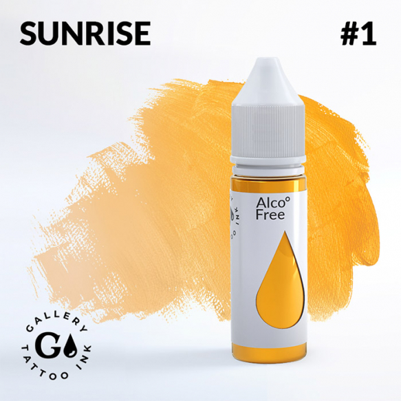 GALLERY Tattoo Ink - #1 Sunrise 15 мл