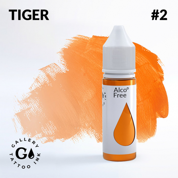 GALLERY Tattoo Ink - #2 Tiger 15 мл