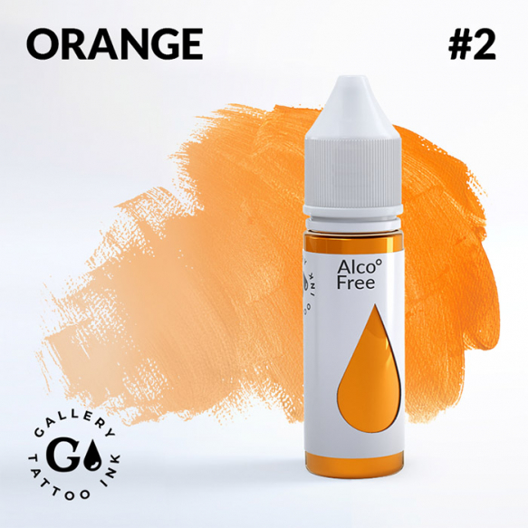 GALLERY Tattoo Ink - #2 Orange 30 мл