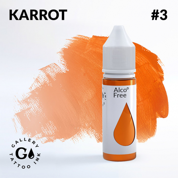 GALLERY Tattoo Ink - #3 Karrot 10 мл