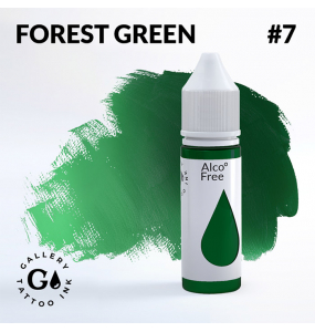 GALLERY Tattoo Ink - #7 Forest Green 15 мл