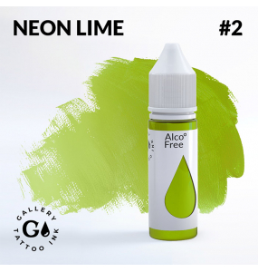 GALLERY Tattoo Ink - #2 Neon Lime 10 мл