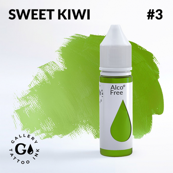GALLERY Tattoo Ink - #3 Sweet Kiwi 15 мл