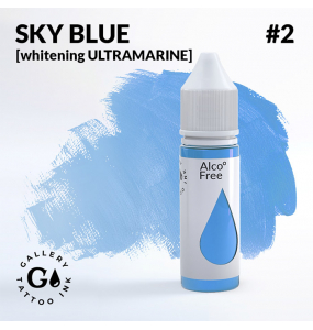 GALLERY Tattoo Ink - #2 Sky Blue 30 мл