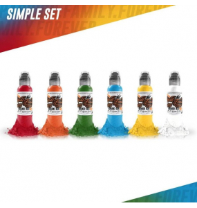 World Famous 6 COLOR SIMPLE SET